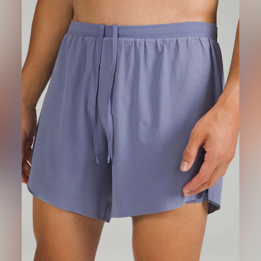 Lululemon Fast and Free Lined Short 6" Peri Purple - Picture 3 of 9